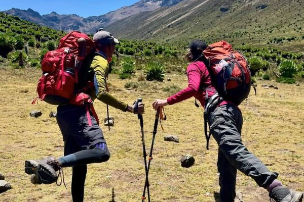 Climbing Mount Kenya 4 Days 3 Nights Trekking Package | Sirimon Route