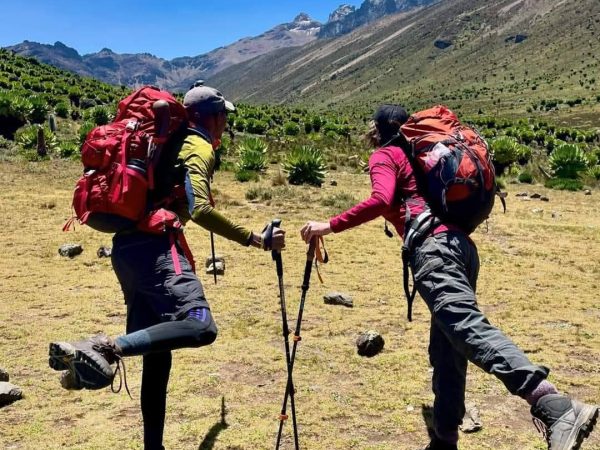 Climbing Mount Kenya 4 Days 3 Nights Trekking Package | Sirimon Route